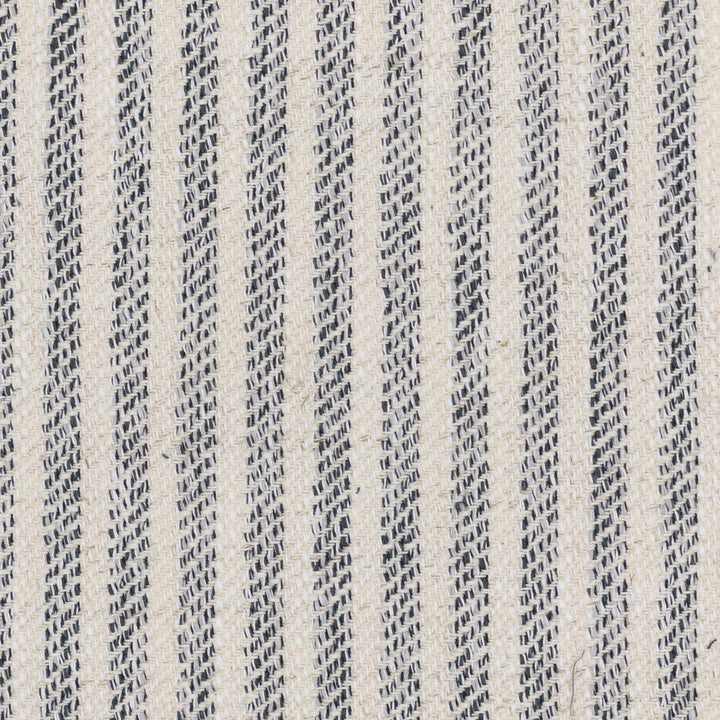 Lictor 3 Pacific by Stout Designer Fabric JUST STRIPES BLUE/SPRING 58%COT 22%POL 15%SVI 5%LIN USA Horizontal: 0.000 and Vertical: 4.375 54 in - Swanky Fabrics -
