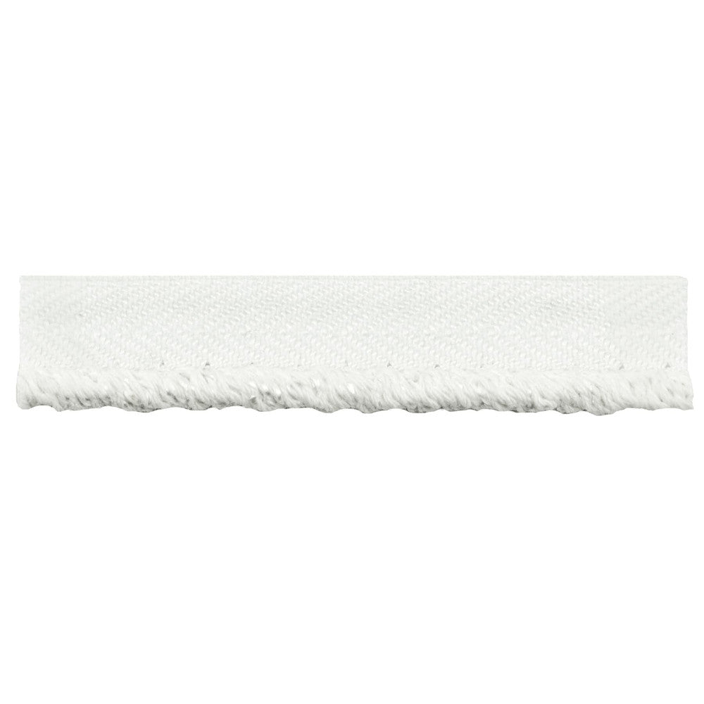 Lilliput 1 Snow by Stout Designer Trim TREND ALERT TRIM 57%COT 36%POL 5%SVI 2%NYL CHINA MARTINDALE WEAR TEST (50 000 CIRCULAR RUBS) Horizontal: 0.000 and Vertical: 0.000 0.13 in - Swanky Fabrics -