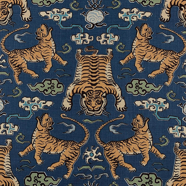 Limiru Aegean by Magnolia Designer Fabric - 75% Cotton 25% Linen Pakistan 17000 Horizontal: 27" and Vertical: 25" 54.50" - Swanky Fabrics -