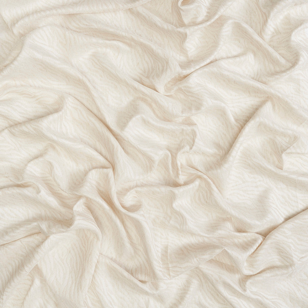 Living 30J9001 by JF Designer Fabric CLOUD NINE 77% Polyester, 18% Viscose, 5% Linen India Horizontal: 6.875 and Vertical: 6.75 118 - Swanky Fabrics -