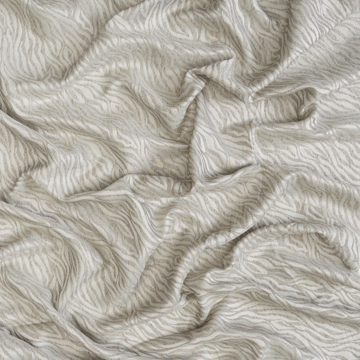 Living 54J9001 by JF Designer Fabric CLOUD NINE 77% Polyester, 18% Viscose, 5% Linen India Horizontal: 6.875 and Vertical: 6.75 118 - Swanky Fabrics -
