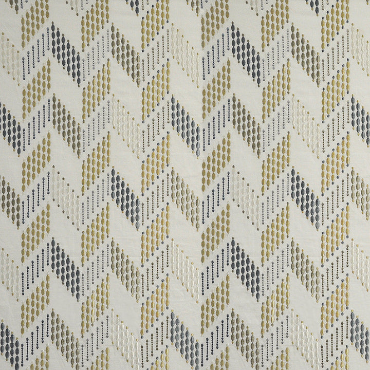 Lariat # 624 Iceberg by Maxwell Designer Fabric Telafina Season Xi 55% LINEN/45% COTTON NONE INDIA V-15"H-12.8" 54.3" - Swanky Fabrics -