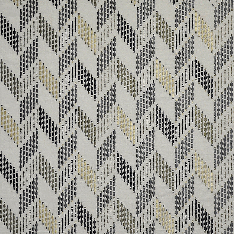 Lariat # 629 Thunder by Maxwell Designer Fabric Telafina Season Xi 55% LINEN/45% COTTON NONE INDIA V-15"H-12.8" 54.3" - Swanky Fabrics -