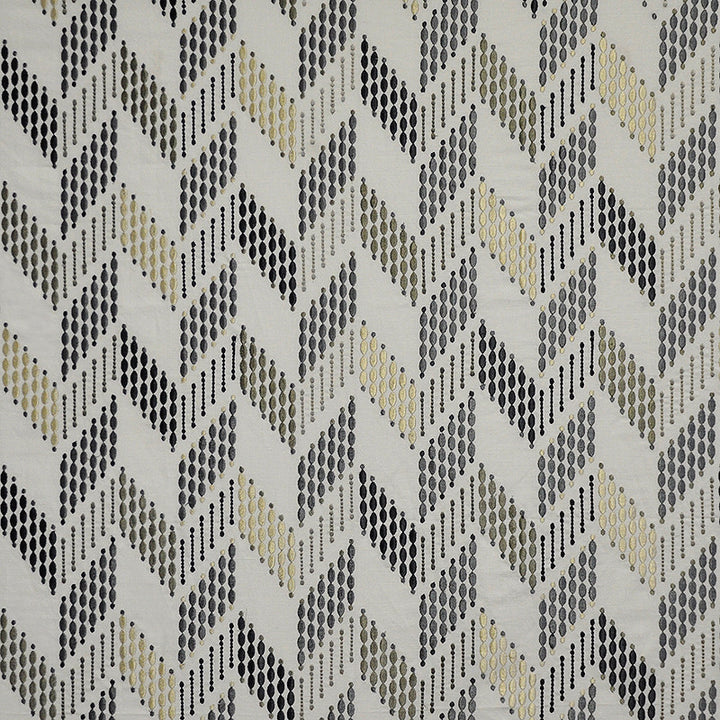 Lariat # 629 Thunder by Maxwell Designer Fabric Telafina Season Xi 55% LINEN/45% COTTON NONE INDIA V-15"H-12.8" 54.3" - Swanky Fabrics -