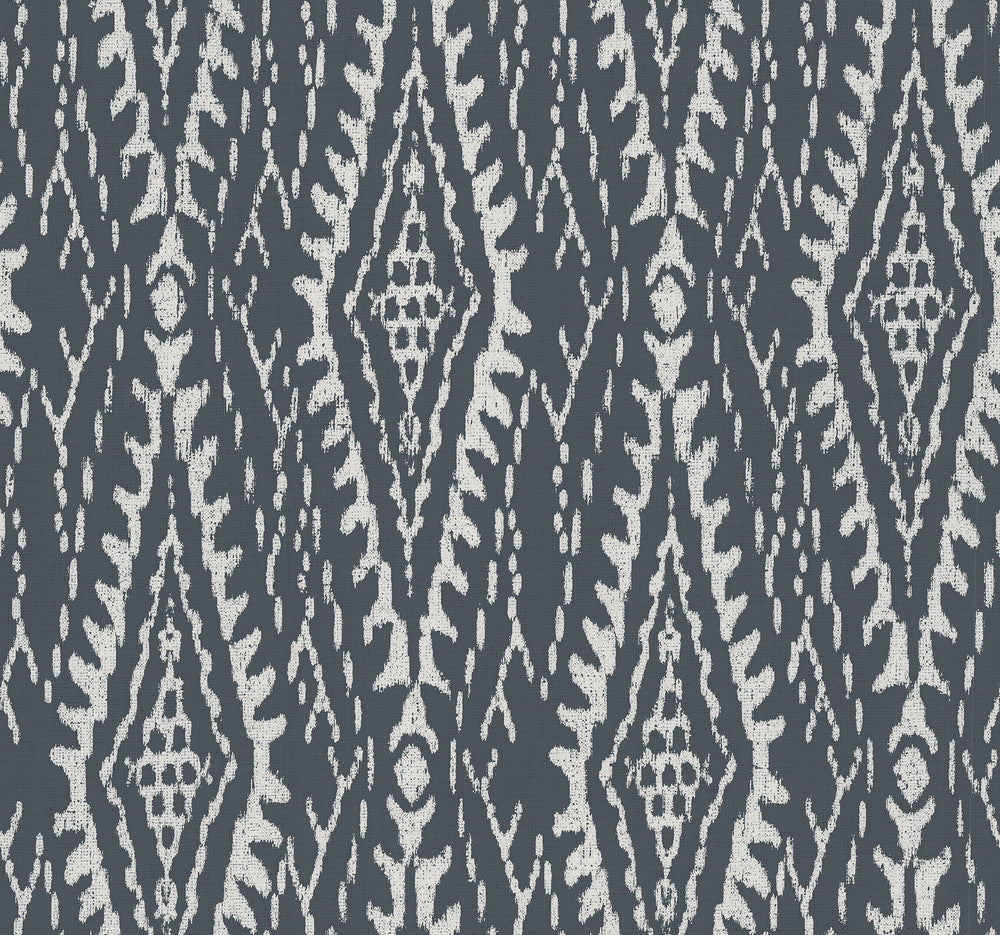 Rousseau Paperweave Charcoal Wallpaper by Lemieux et Cie Designer Lemieux et Cie Signature Covers about 60.8 square feet 27-in by 27-ft long roll Prepasted 25.25 - Swanky Fabrics -