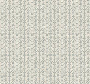 Martigue Stripe Sage Wallpaper by Lemieux et Cie Designer