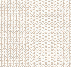 Martigue Stripe Blush Wallpaper by Lemieux et Cie Designer