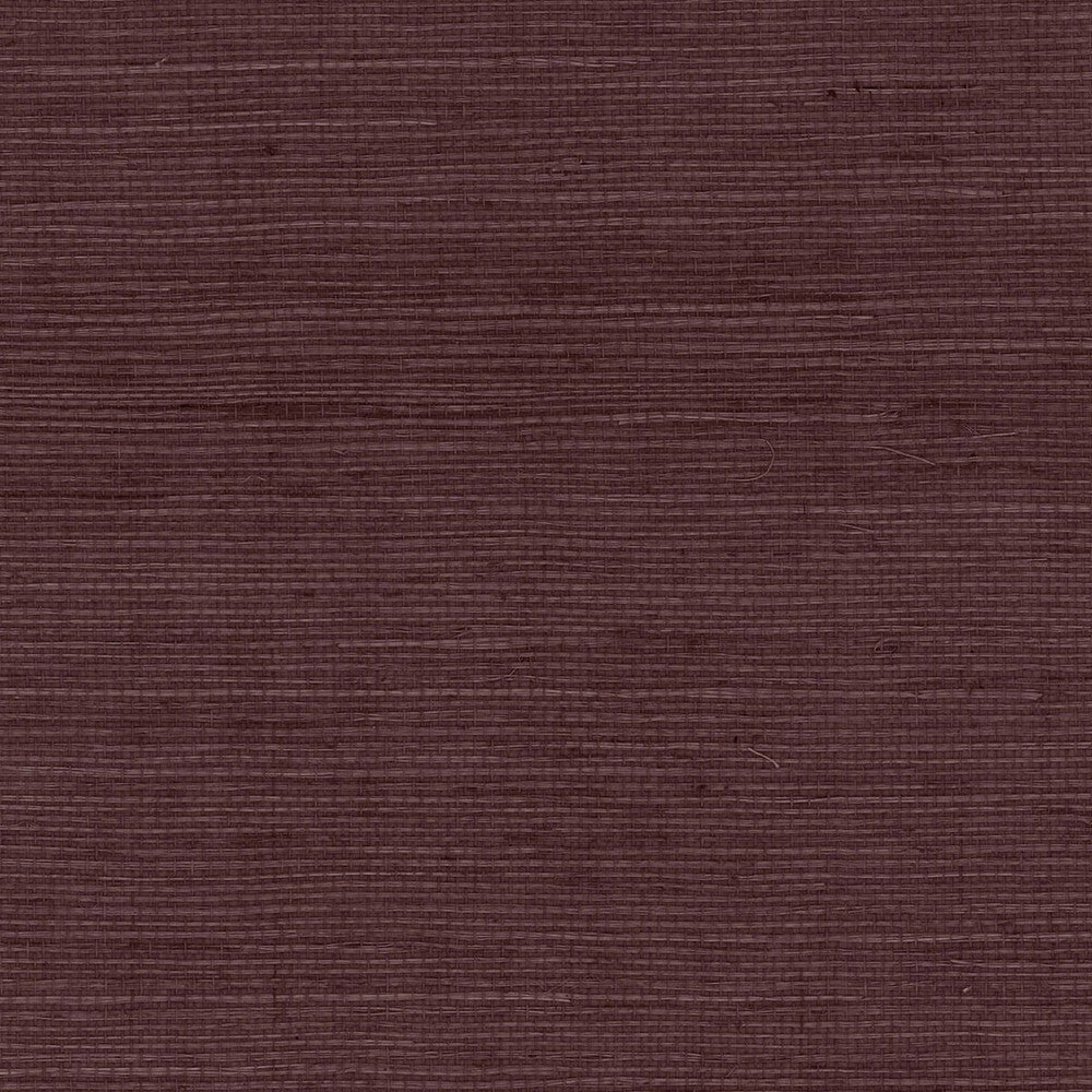 Sisal Deep Plum LN11811 by Lillian August Designer Wallpaper