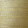 Sisal Metallic Gold and Aloe LN11864 by Lillian August Designer Wallpaper