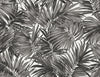 Cordelia Tossed Palms Onyx LN40700 by Lillian August Designer Wallpaper