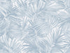 Cordelia Tossed Palms Blue Shale LN40702 by Lillian August Designer Wallpaper