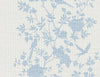Aloha Bird Trail Maya Blue LN41012 by Lillian August Designer Wallpaper