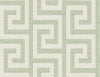 Luna Retreat Greek Key Green Ivy LN41204 by Lillian August Designer Wallpaper