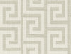 Luna Retreat Greek Key Pavestone LN41207 by Lillian August Designer Wallpaper