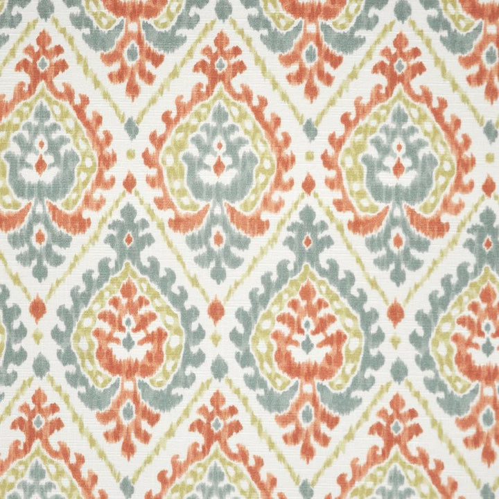 Lotus # 341 Coral by Maxwell Designer Fabric Color Theory-Vol.V Sorbet 100% COTTON SPAIN V-13.5"H-6.75" 54" - Swanky Fabrics -