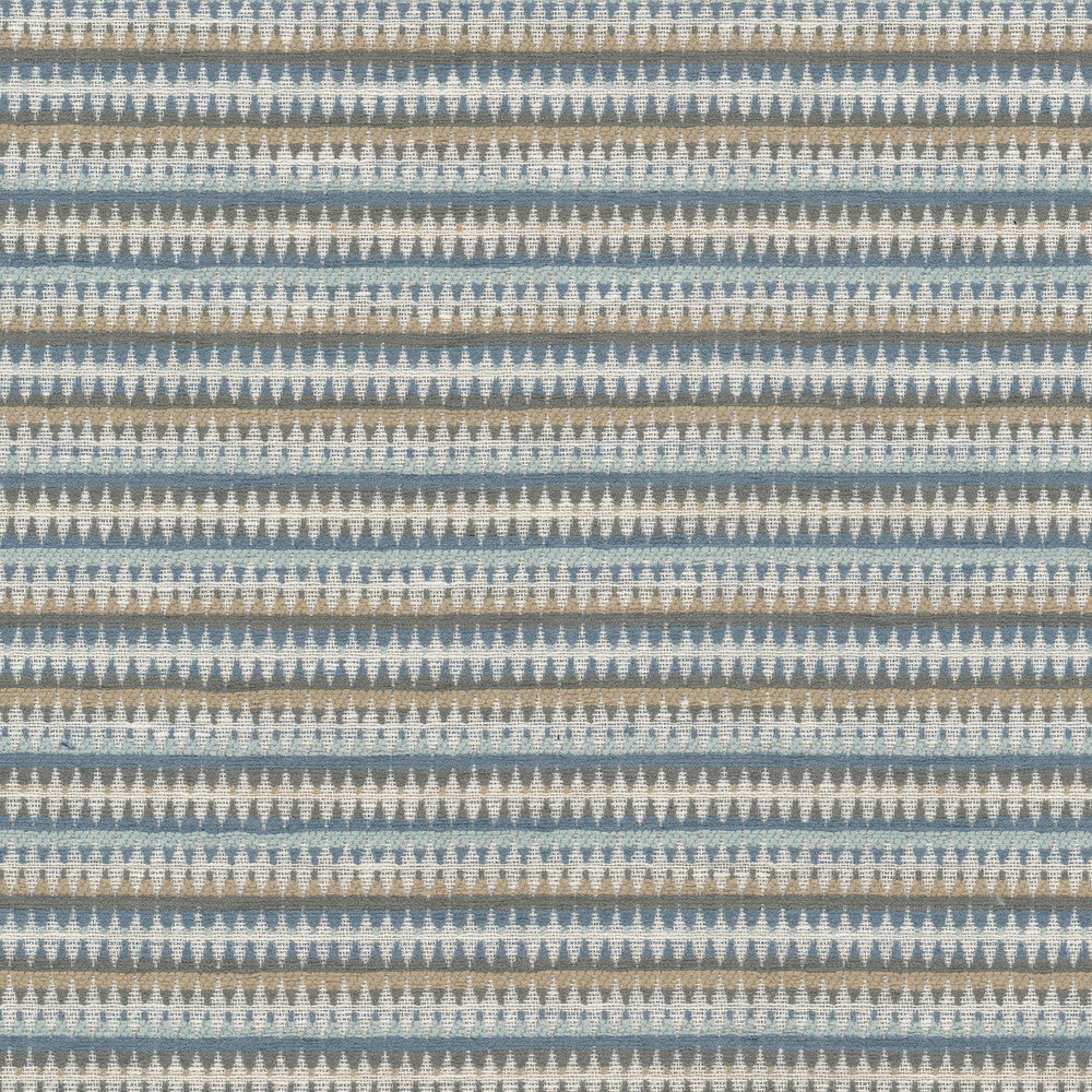 Locatello 3 Haze by Stout Fabric Stout Fabric Locatello 3 HazeFabric RAINBOW LIBRARY CADET/INDIGO 88%POL 12%COT INDIA </p><p>Repeat: H: 0.250, V: 3.000 54 in - Fabric Carolina -