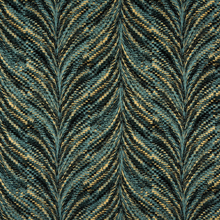 Lockhart 10 Turquoise by Marcus William Designer Fabric 93%POL 7%LRX TURKEY Horizontal: 14 and Vertical: 14 55 in - Swanky Fabrics -