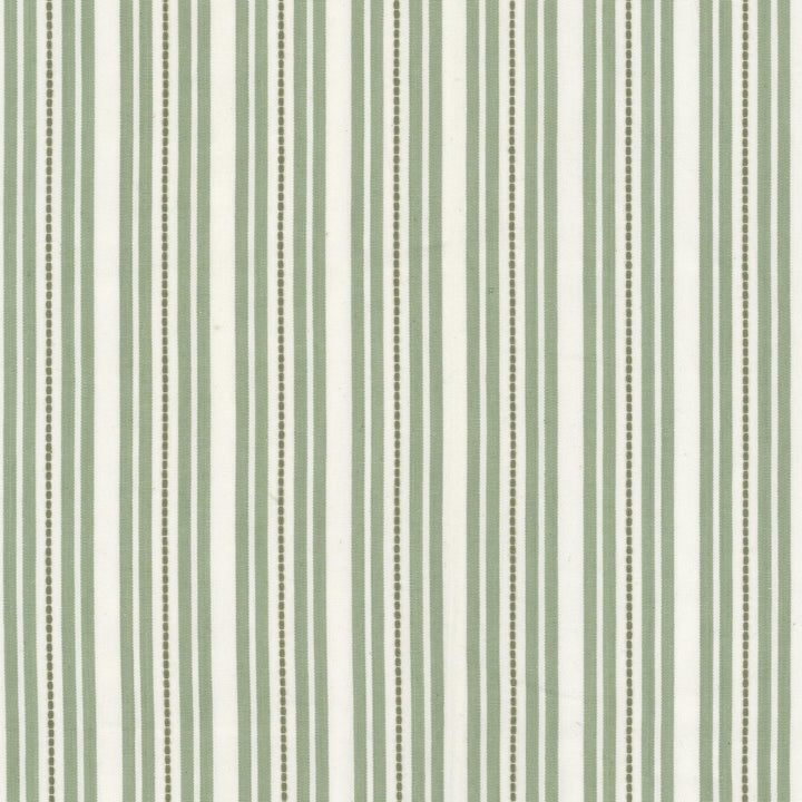 Lommis 1 Clover by Stout Designer Fabric RAINBOW LIBRARY SAGE/CYPRESS 100%COT INDIA Horizontal: 1.625 and Vertical: 0.000 54 in - Swanky Fabrics -
