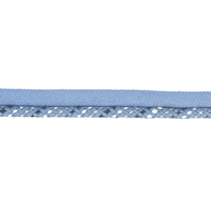 Longoria Lip Cord 2 Denim by Stout Trim Stout Trim Longoria Lip Cord 2 DenimTrim NEW TRADITIONS TRIM 82%COT 17%POL 1%NYL CHINA </p><p>Repeat: H: 0.000, V: 0.000 0.25 in - Fabric Carolina -