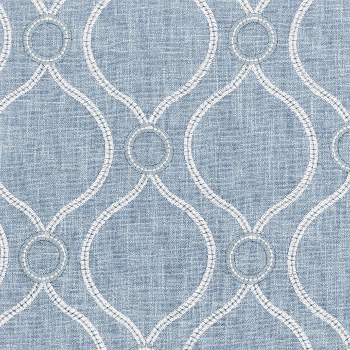 Looping 7 Slate by Stout Designer Fabric COLOR MY WINDOW AQUA/HARBOR 70%POL 30%COT %PEMB INDIA MARTINDALE WEAR TEST (50 000 CIRCULAR RUBS) Horizontal: 4.500 and Vertical: 4.500 54 in - Swanky Fabrics -
