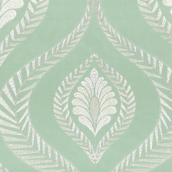 Loretta 3 Seamist by Stout Designer Fabric EMBROIDERY IV 100%COT %BEMB INDIA </p><p>Repeat: 15.125 51.5 in - Swanky Fabrics -