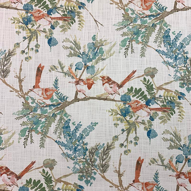Lottie Sunrise by Magnolia Designer Fabric - 100% Cot India 30000 Horizontal: 27.25 and Vertical: 25.75 55.25 - Swanky Fabrics -