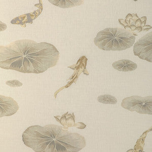 Lotus Print Sandstone LOTUSPRINT.16.0 By Kravet Couture Designer Fabric