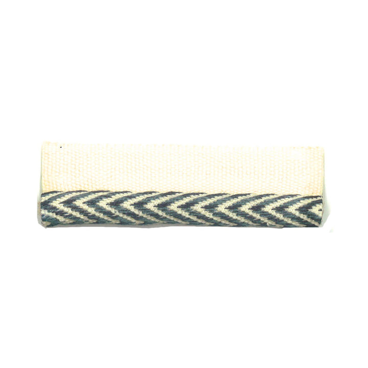 Louvre 6 Slate by Stout Designer Trim NEW WORLD TRIM VOLUME II 45%LIN 41%COT 14%SVI CHINA </p><p>Repeat: 0 1.38 in - Swanky Fabrics -