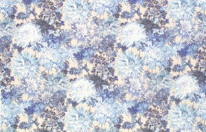 Grey'S Flower Garden Blues LO80370001 by Grey Watkins Designer Fabric