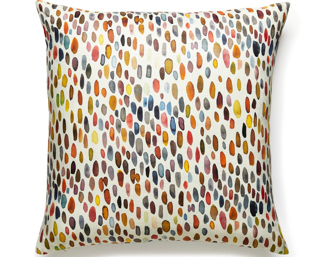 Jamboree Pillow 22 X 22 - Blue / Multi LOJAMBPILL0003 by Scalamandre Designer Pillow