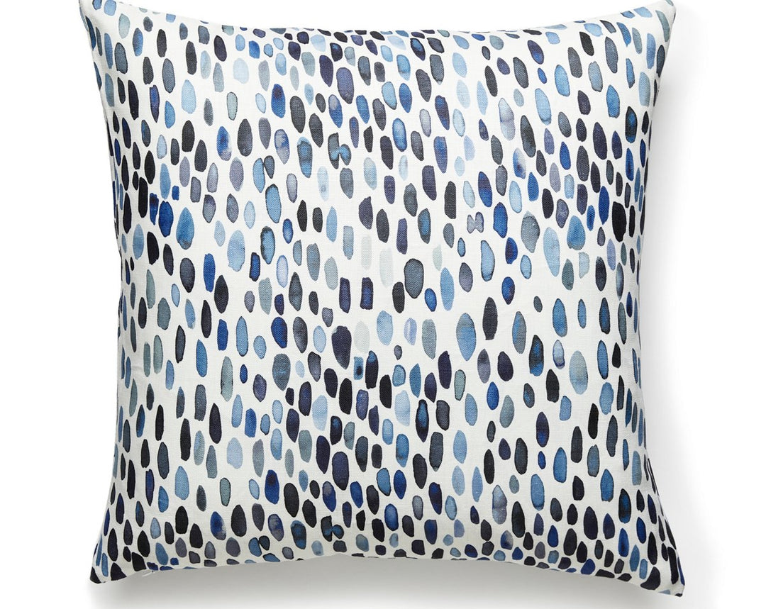 Jamboree Pillow 22 X 22 - Blues LOJAMBPILL0004 by Scalamandre Designer Pillow