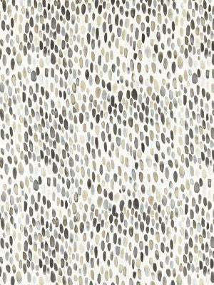 Jamboree Linen Print Greys LO50960005 by Grey Watkins Designer Fabric JAMBOREE 100% LINEN AUSTRIA MEDIUM DUTY Horizontal: 13" and Vertical: 19.25" 58 - Swanky Fabrics -