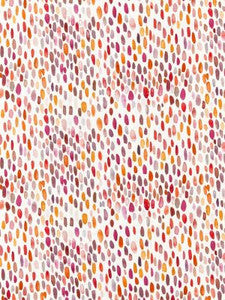 Jamboree Linen Print Wild Berry LO50960007 by Grey Watkins Designer Fabric