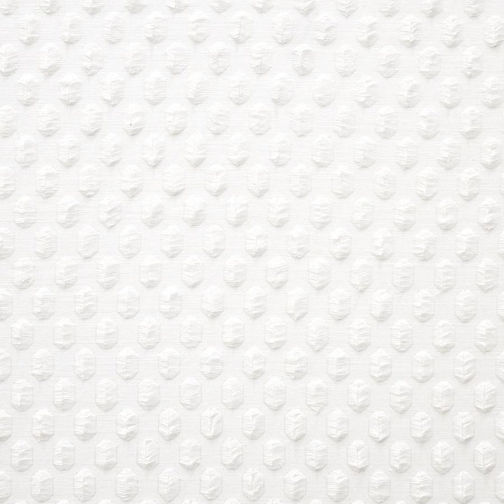Lucarno # 527 Optic White by Maxwell Designer Fabric Color Theory-Vol.V Rocksalt 69% POLYESTER/31% COTTON INDIA V-1.75"H-1.25" 57" - Swanky Fabrics -