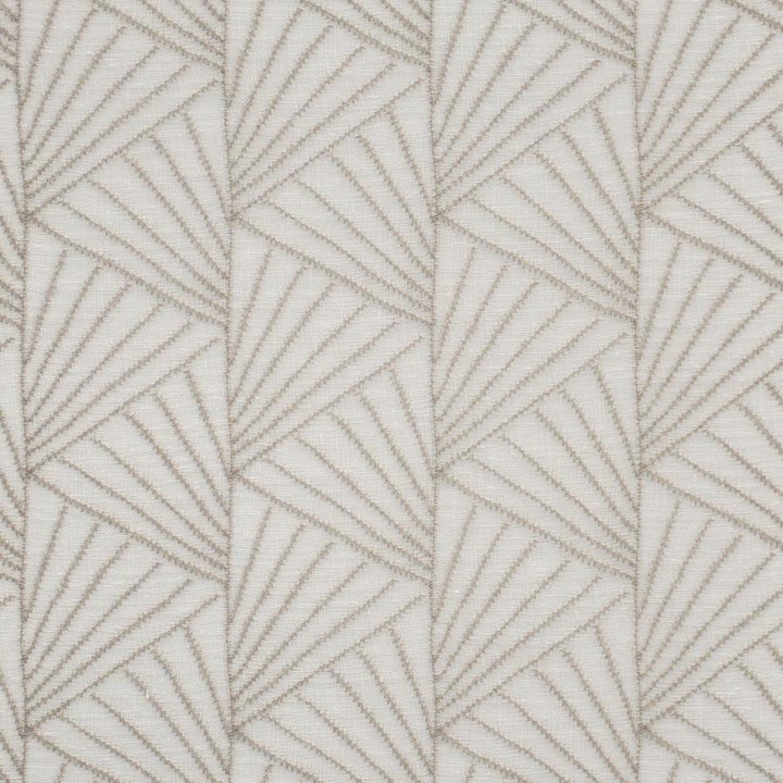 Ladysmith # 414 Portico by Maxwell Designer Fabric Sheer Threads 100% POLYESTER TURKEY V-4" H-3.25" 120" EMB. WIDTH 108" - Swanky Fabrics -