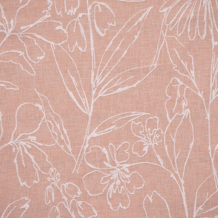 Lobelia # 735 Petal by Maxwell Designer Fabric Color Theory-Vol.Viii Bittersweet 58% COTTON
42% POLYESTER EMB. CONTENT 100% COTTON INDIA V-19" H-25.5" 54"EMB.51" - Swanky Fabrics -