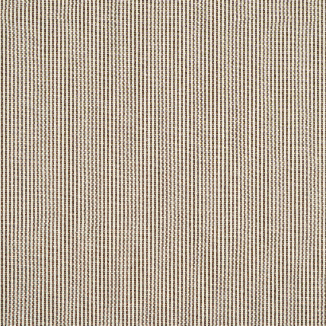 Logan # 756 Espresso by Maxwell Designer Fabric Stripes & Checks Iv 100% COTTON INDIA H-0.25" 54" - Swanky Fabrics -
