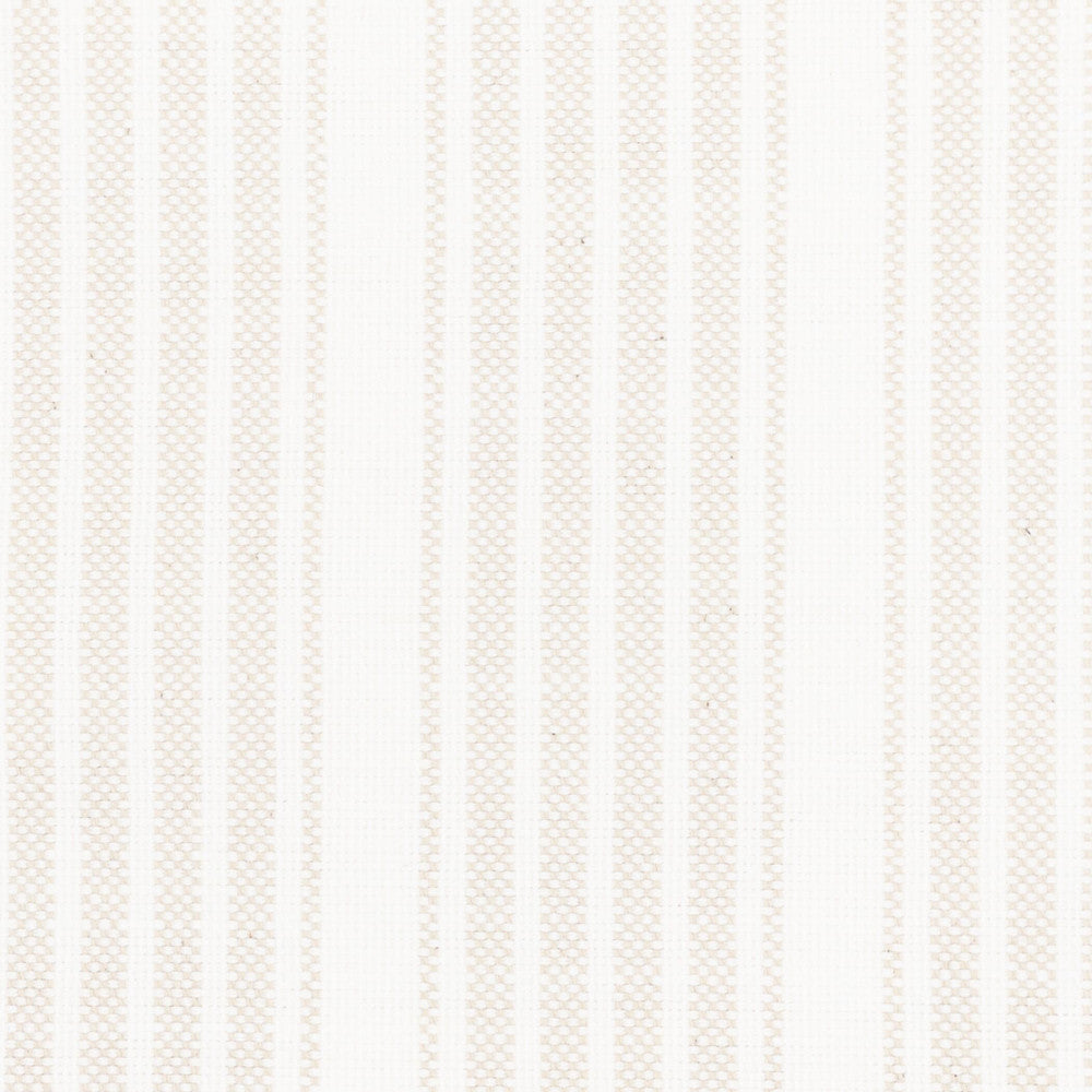 Lucayo 3 Fawn by Stout Designer Fabric JUST STRIPES NATURAL/CHARCOAL 65%POL 35%COT USA Horizontal: 0.000 and Vertical: 2.500 54 in - Swanky Fabrics -