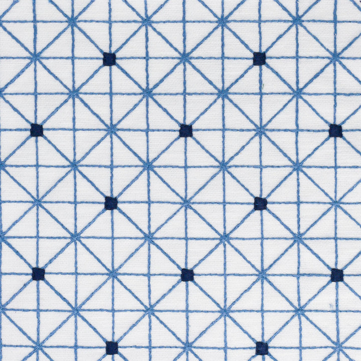 Lucille 2 Lake by Stout Fabric Stout Fabric Lucille 2 LakeFabric RAINBOW LIBRARY DENIM/INDIGO INDIA </p><p>Repeat: H: 3.250, V: 3.250 52 in - Fabric Carolina -