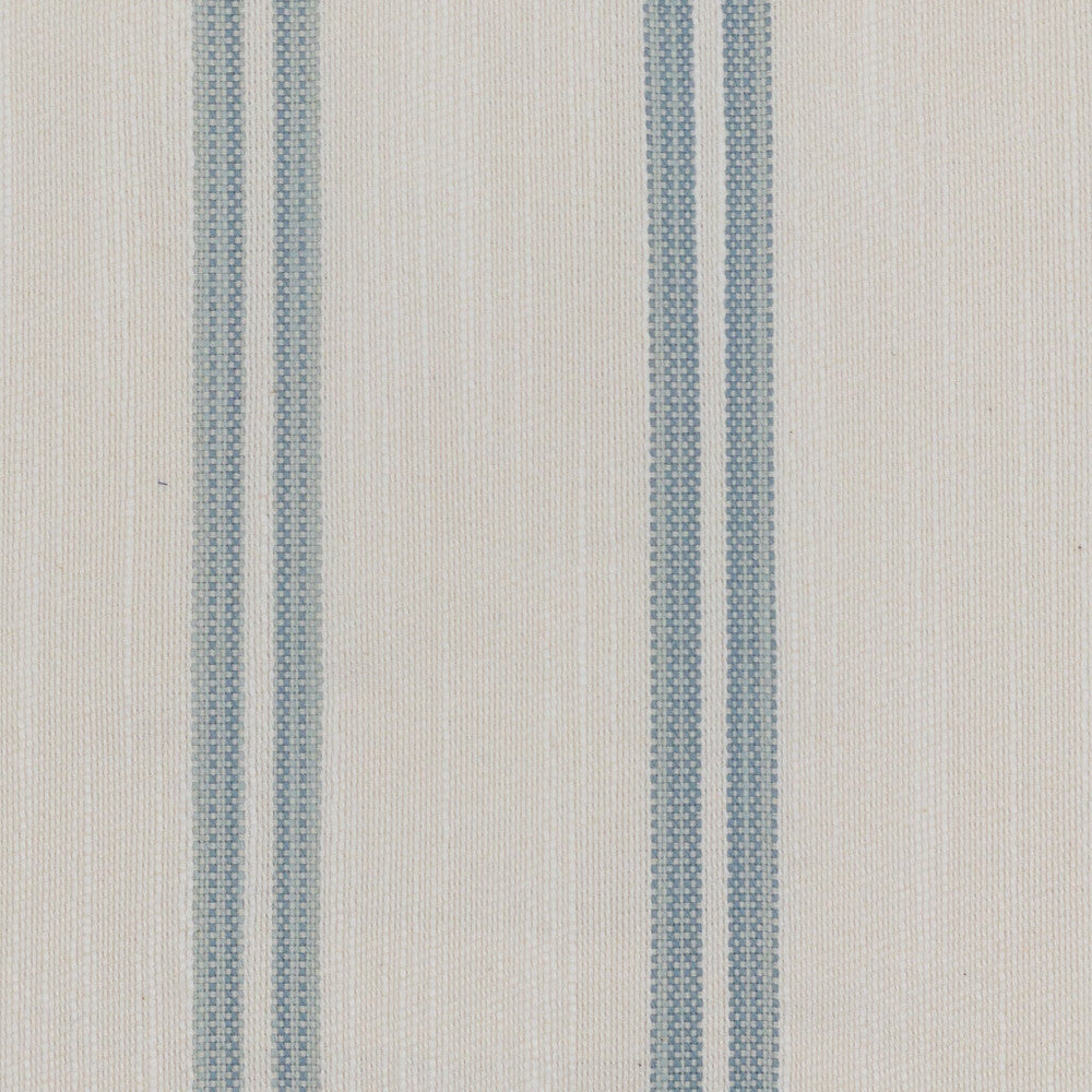 Lucy 1 Spa by Stout Fabric Stout Fabric Lucy 1 SpaFabric JUST STRIPES BLUE/SPRING 64%POL 33%COT 2%SVI 1%LIN USA </p><p>Repeat: H: 0.000, V: 5.000 54 in - Fabric Carolina -