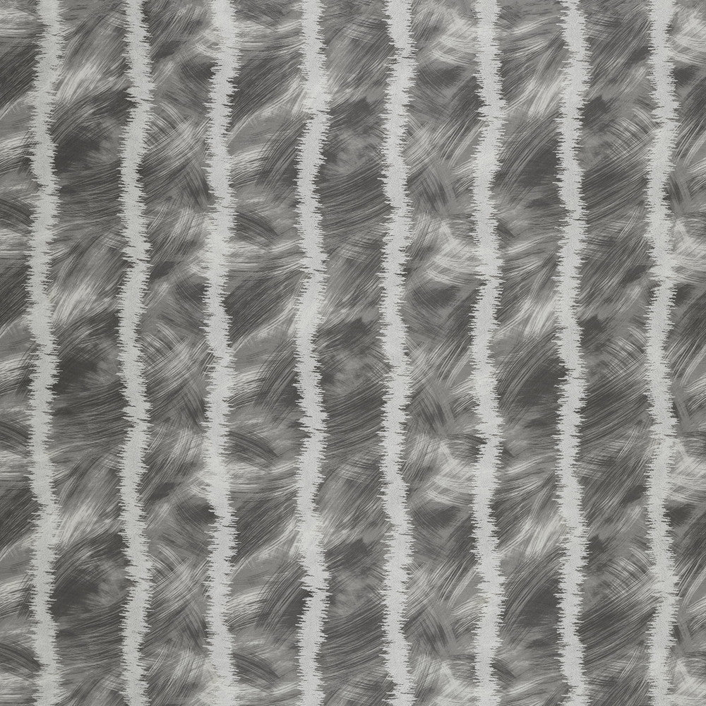 Luftania 4 Charcoal by Marcus William Designer Fabric KAI/MARCUS WILLIAM ILLUSION 51%SVI 49%POL INDIA FLAME RETARDANT-U.F.A.C. CLASS 1 FLAME RETARDANT-N.F.P.A. 260A CLASS 1 CATB 117-2013 WYZENBEEK 72 000 DOUBLE RUB WEAR TEST (HEAVY DUTY) Horizontal: 17.875 and Vertical: 16.500 53.5 in - Swanky Fabrics -