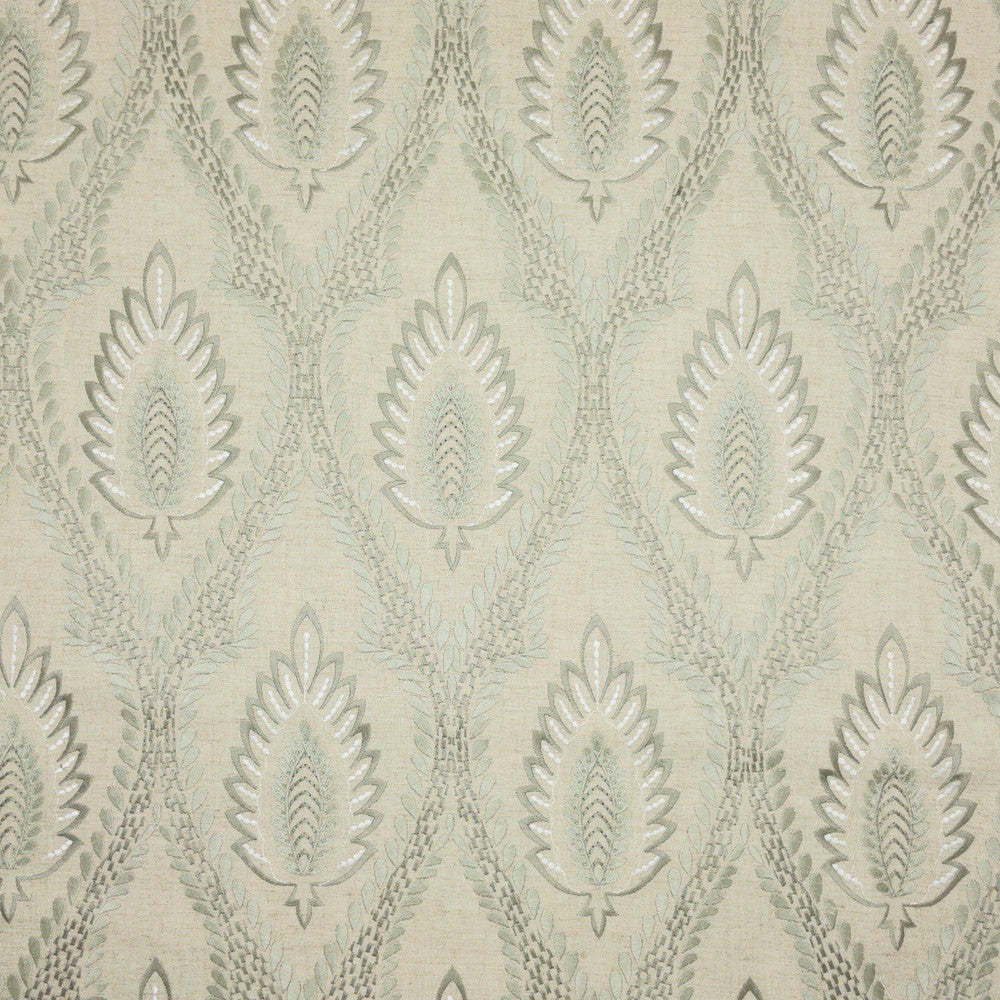 Lutz 3 Taupe by Stout Designer Fabric COMFORTABLE LIVING LINEN/SHADOW 65%LIN 35%SVI %BEMB INDIA Horizontal: 6.625 and Vertical: 15.500 51 in - Swanky Fabrics -