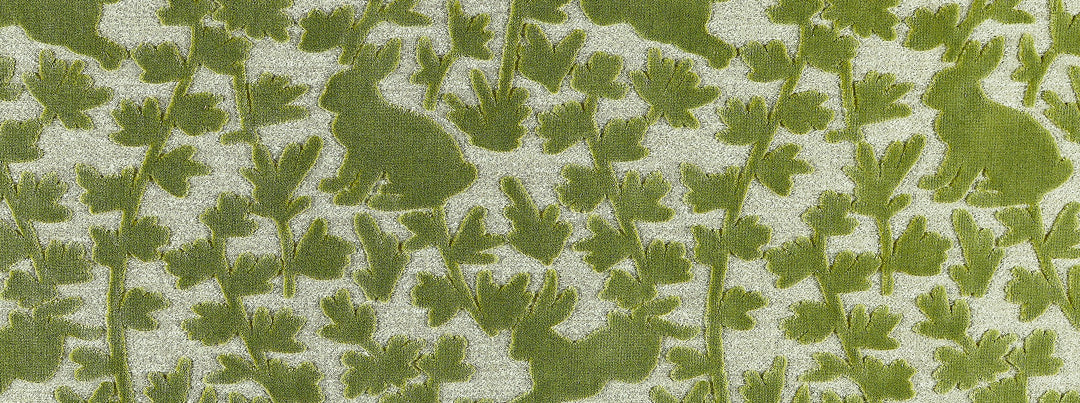 Luv Bunny 232 Palm by Covington Designer Fabric