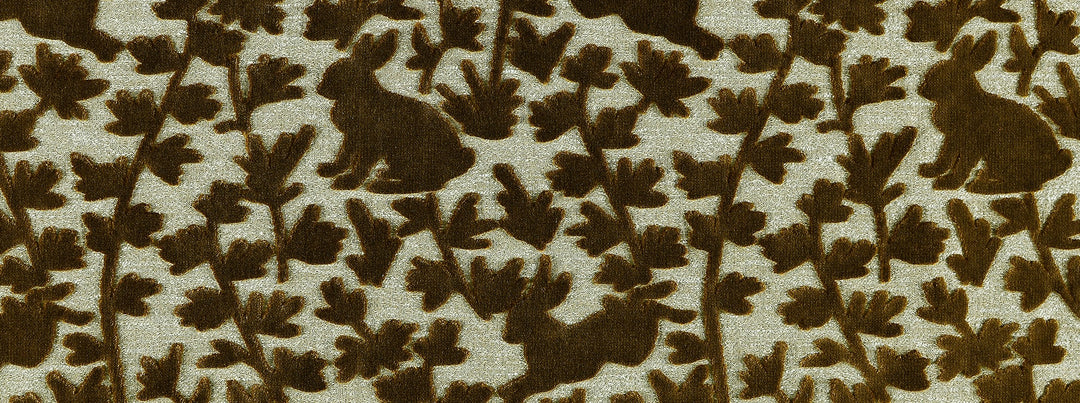 Luv Bunny 41 Cognac by Covington Designer Fabric