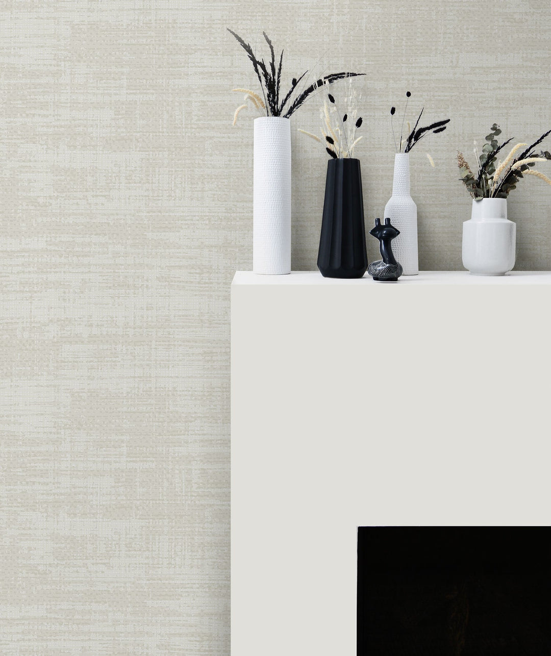 Faux Rug Texture Barely Beige LW50307 by Seabrook Designs Designer Wallpaper