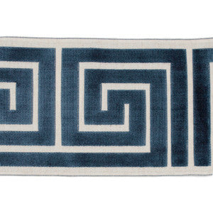 Labyrinth Marine by Europatex Designer Fabric