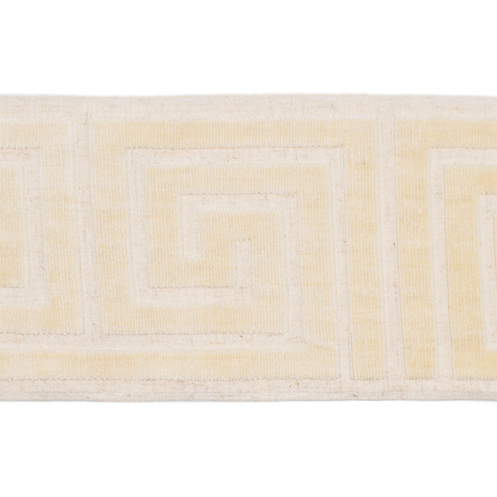 Labyrinth Pearl by Europatex Designer Fabric Labyrinth 100% Polyester 7.00 inches - Swanky Fabrics -