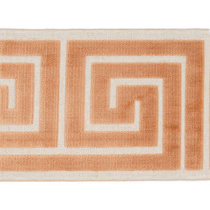 Labyrinth Terracotta by Europatex Designer Fabric