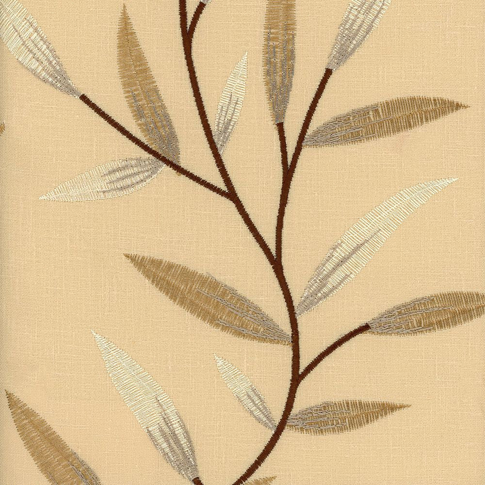 Lakeside Parchment by Heritage Designer Fabric - 79% Cotton/21% Polyester USA or Imported Horizontal: and Vertical: 55" - Swanky Fabrics -