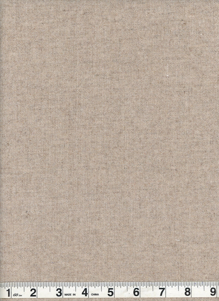 Lana Flax by Roth & Tompkins Fabric - 60%polyester, 40% Recycled Wool - India - 36,000 - 54" - Fabric Carolina -